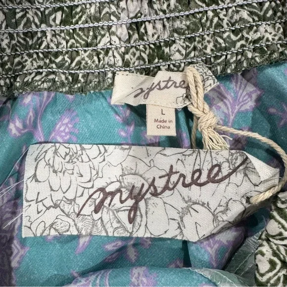 Mystree Floral Patchwork Midi Skirt - Picture 11 of 11